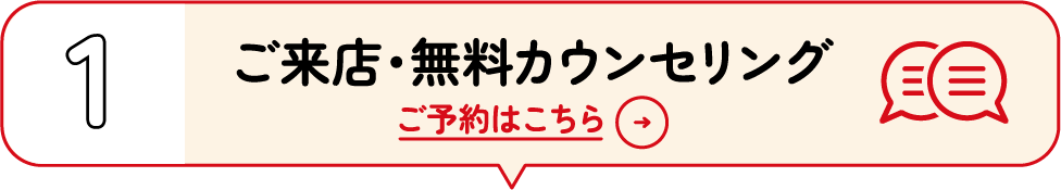 1.ご来店・無料カウンセリング